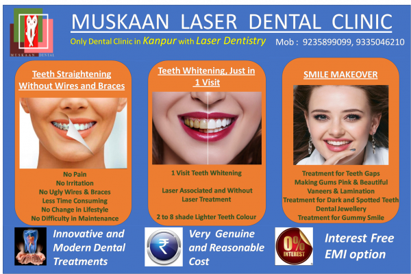 Muskaan Laser Dental Clinic, Kanpur